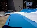 Kiro haciendo bodyboard