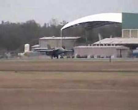 Exploding tyre of a RAAF F-111