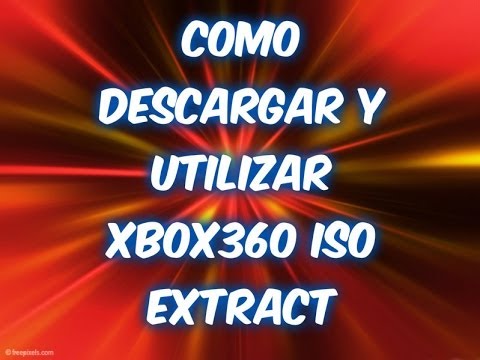 how to extract xbox 360 iso