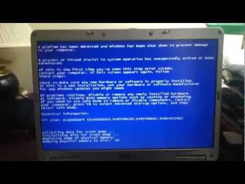 how to fix blue screen of death