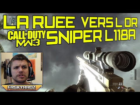 L118A - MW3 : La ruée vers l'or au L118A en Live #10. ○ COD AW Sniper Gameplay : http://youtu.be/bstkuGKa_Xk ○ Les armes, classes, atouts... sur COD AW : http://yout...