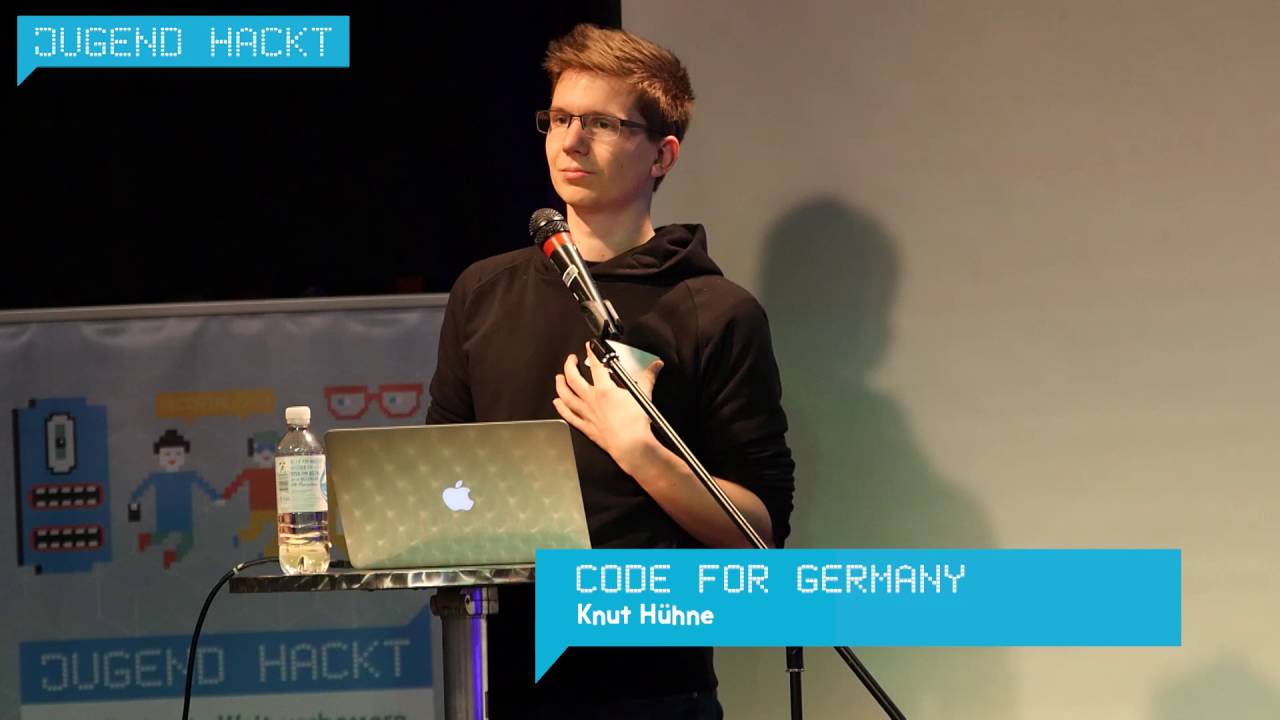 Code for Germany – Knut Hühne (Lightning Talk 2016) – Jugend hackt