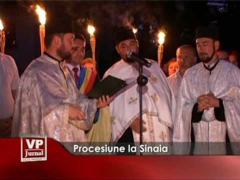 Procesiune la Sinaia
