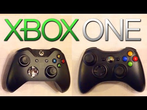 XBOX ONE controller vs Xbox 360! - NEW Day 1 Edition Controller Review! - (Microsoft 2013 HD)