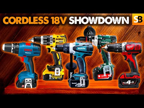 18 Volt Combi Drills Review - Which is best in test?