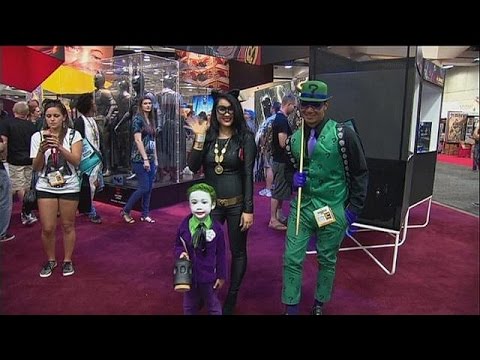 celebrates - Comic-Con, the annual comics and fantasy convention in San Diego, highlights all pop culture - film, TV, video games, comic books, costumes and everything in between. This year was Batman's...