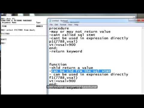 how to create a procedure in pl sql examples