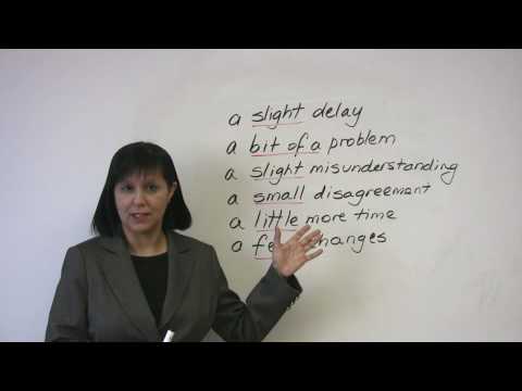 Business English - How to reduce problems