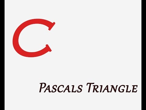 how to draw triangle in c