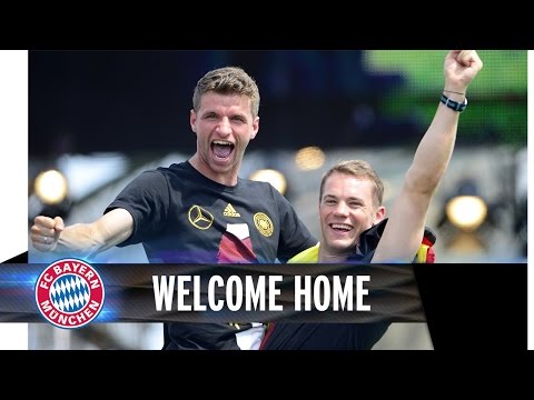 Welcome Back in Munich, World Champions! Welcome Back in Munich, World Champions!