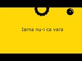 Iarna nu-i ca vara!
