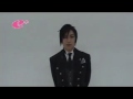 Matsushita Yuuya as Sebastian Michaels in KUROSHITSUJI MUSICAL VOL 2 : The Most Beautiful DEATH in The World.