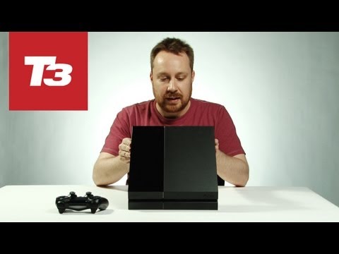 hands on - We've got our hands on the new PS4! For more PS4 news don't forget to subscribe to T3: http://goo.gl/QVjqZ We get our hands on one of the PS4 in our offices ...