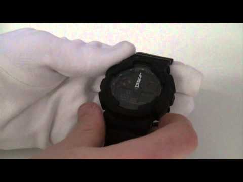 how to set g shock