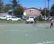 Eric In Tennis Class