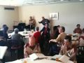 Members of Indonesian friends who...