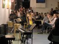 Bnay at coffee house