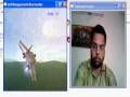 videos de Motion tracking Jet plane 3D game with camera & optical flow
