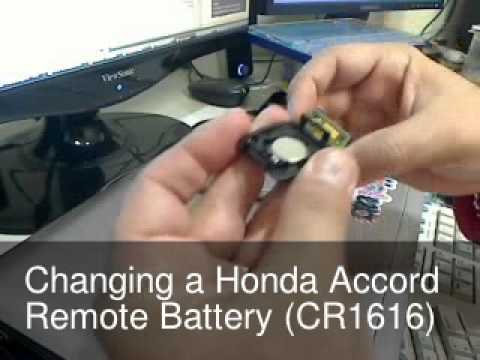 how to change battery on civic type r