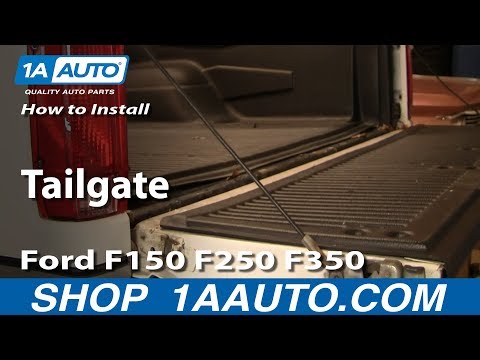 How To Install Remove Replace Tailgate Ford F150 F250 F350 92-96 1AAuto.com