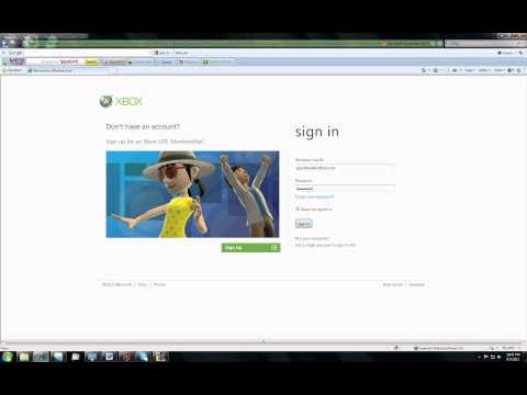 how to login to xbox live