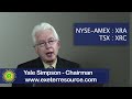 Yale Simpson Gives Presentation on Exeter Resource Corp. Pt. 1