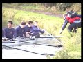 Novice boat crash