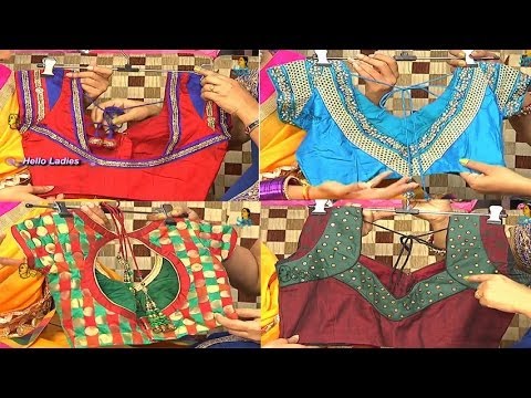 top design  children neck pattern designs blouse for indian pattu pavadai