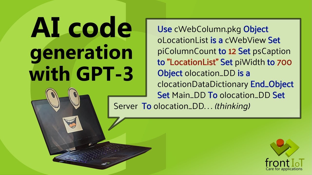 AI Code generation with GPT-3