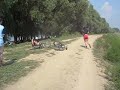 Me & cousin - Bike crash :)) Me & cousin - Bike crash :))