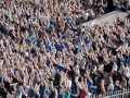 Levski fans at the Sofia derby (09.05.2009)