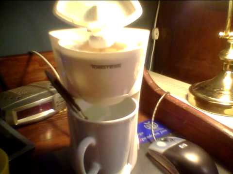 Toastess 1 Cup Mini Coffee Maker Review Part 1