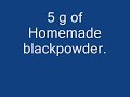5g Firecracker / Bomb (Blackpowder)