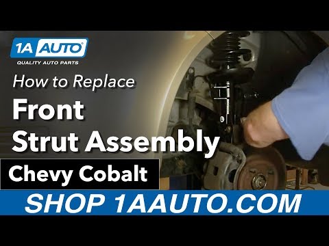 How To Install Replace Front Strut and Spring Chevy Cobalt Pontiac G5 05-10 1AAuto.com