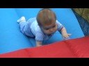 nick enjoys his second romp in the moon bounce
