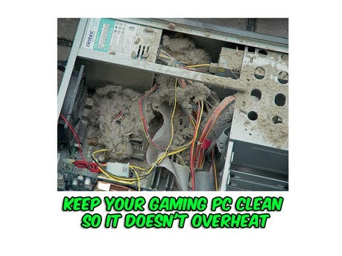 how to properly clean your gaming computer