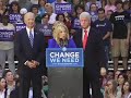 Jill Biden Introduces Bill Clinton in Scranton PA