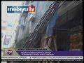 akibat terkunci dalam bilik - kepala kanak-kanak 3 tahun tersangkut pada   jeriji tingkap.