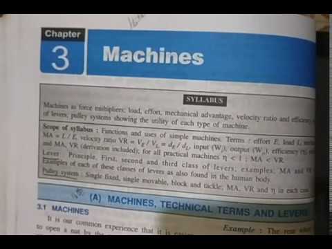 ICSE Class 10 Physics - Ch-3 Mechanics