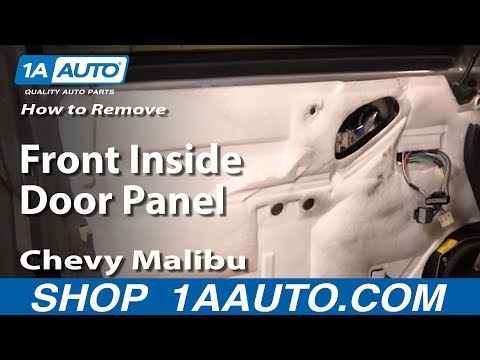 How To Install Replace Front inside Door Panel Chevy Malibu 04-08 1AAuto.com