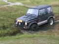 Suzuki Samurai terrein rijden in eemshaven. 12-05-2007