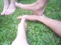 The foot and the Salmon Dance