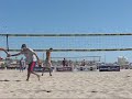 2008 avp qualifier 
sunday 5/17/2008
ocean beach san diego, ca

paul mcdonald and mike desjardins
defeat
curt toppel and will strickland
part 1