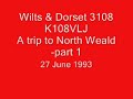 Wilts & Dorset 3108 goes to North Weald Rally - 27 June 1993 (part 1)