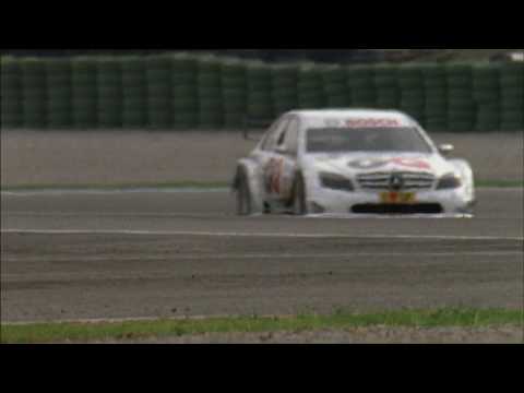 David Coulthard races in the DTM