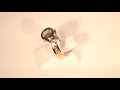 Australian Black Opal Diamond Gold Ring - Lightning Ridge, Australia Black Opal