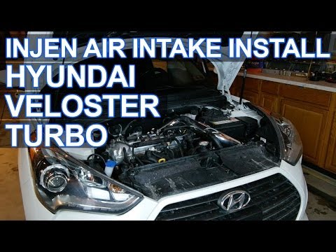 Injen Intake Install Hyundai Veloster Turbo