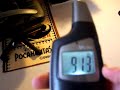 Logitech Z-5500 on SPL Meter (watch at 00:35)