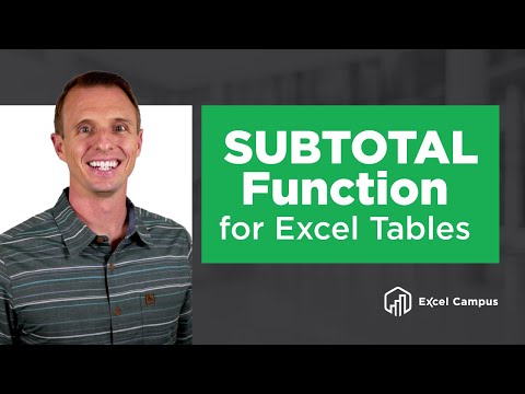 video-linktoworks-The SUBTOTAL Function Explained for Excel Tables Total...