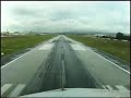 Landing in NAP rwy 24